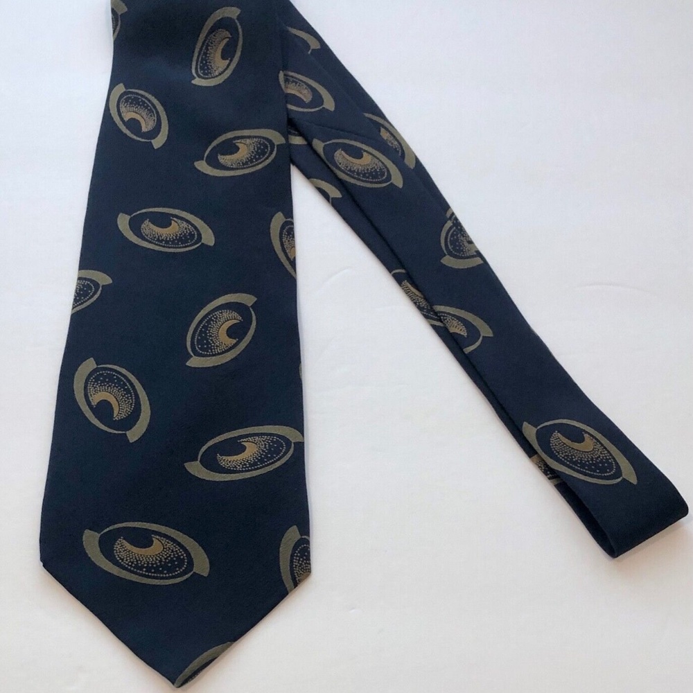 Men's Robert Stewart Blue Combo 100% Silk Neck Tie